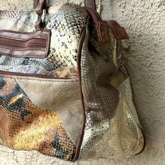 Y2K Animal Patch Jaclyn Smith Bag - Picture 3 of 12